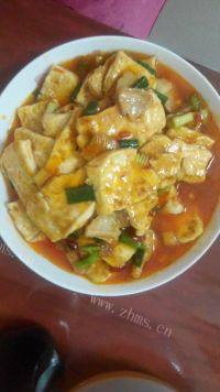家常菜五花肉煎豆腐