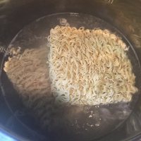 好吃的芥蓝鸡蛋炒面做法图解3)