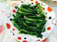 家常菜蒜蓉油麦菜