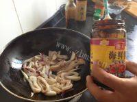 甘脆的洋葱炒鱿鱼做法图解6)