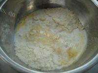 自制蜜豆司康做法图解3)