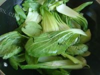鲜美可口的香菇油菜做法图解3)