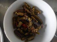 家常菜泡椒鸡杂做法图解3)