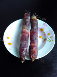 美味的自制广味香肠做法图解10)