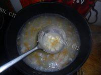 美味的小白菜疙瘩汤做法图解5)