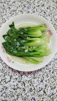 口感不错的蒜蓉小白菜