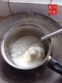 自制轻乳酪蛋糕做法图解3)