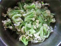 家常菜蚝油花菜做法图解3)