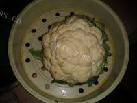 家常菜青椒炒花菜做法图解1)