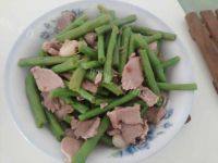家常菜豆角炒瘦肉