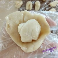 自制苏式榨菜鲜肉月饼做法图解9)