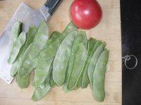 家常菜扁豆肉丝做法图解1)