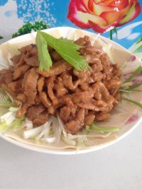 香气浓郁的京酱肉丝做法图解9)