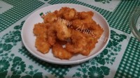 热腾腾的炸虾