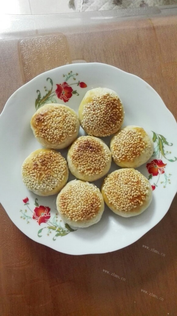 五味俱全的肉烧饼