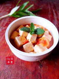 家常菜番茄烧豆腐
