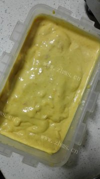 自制芒果冰淇淋