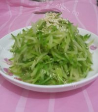 家常菜凉拌萝卜丝