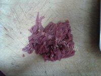 家常菜茶树菇炒牛肉做法图解5)