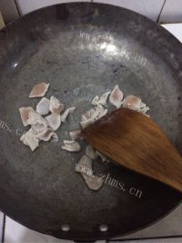 大厨之角瓜炒肉做法图解3)