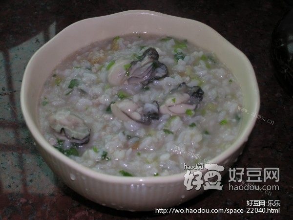 鲜蚝粥