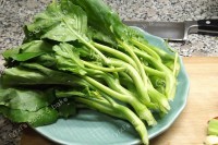 美味豆豉鲮鱼烧芥蓝做法图解2)