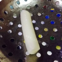 自制白菜炒年糕做法图解1)