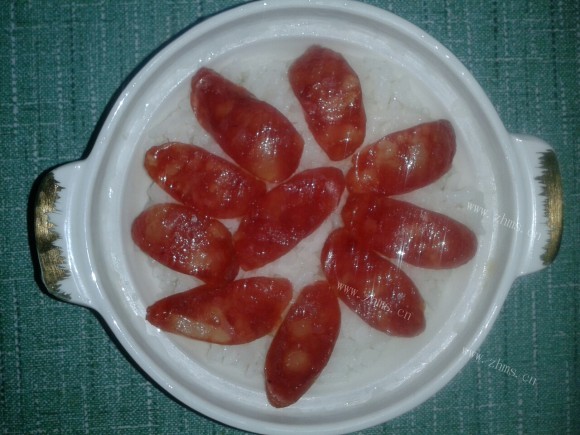 美味的腊肠饭