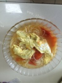 西红柿鸡蛋面做法图解9)