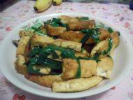 香口的韭菜炒豆腐