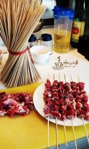 羊肉串做法图解2)