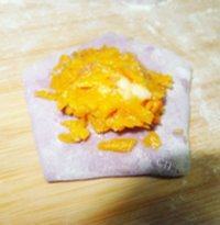 自己做的梅花蒸饺做法图解5)