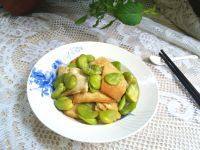 健康蚕豆烧豆腐做法图解10)