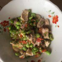 口感好的青豆炒肉