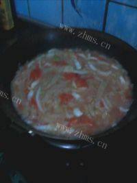自己做的西红柿烩饼做法图解6)