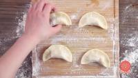 好吃轻甜苹果烘饺做法图解4)
