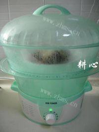 家常榄角蒸排骨做法图解10)