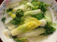 家常菜清炒黄心菜做法图解7)