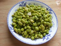 家常菜炒毛豆