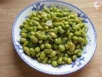 家常菜炒毛豆