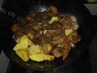DIY鸡肉炖土豆做法图解10)