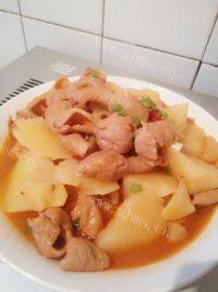 家常菜土豆烧肥肠