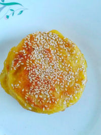 自制糯米南瓜饼