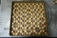 自制棋格饼干
