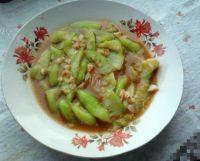 家常菜蒜蓉炒丝瓜