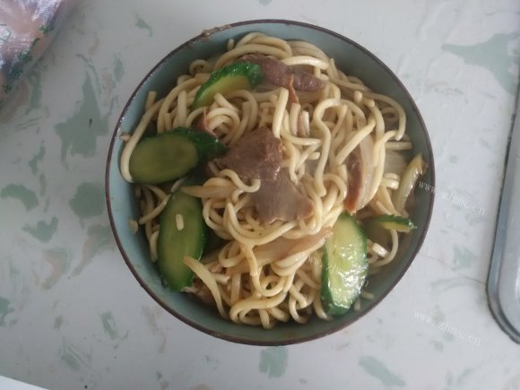 五味俱全的炒面