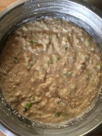 自制豆渣煎饼做法图解4)