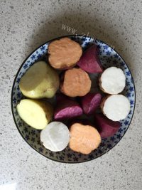 健康蒸谷物做法图解2)