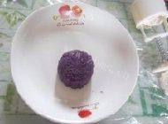 自己做的紫薯豆沙糕