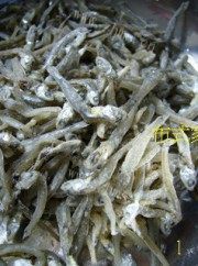 美味的干煸香辣银鱼干做法图解1)